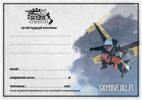 Lahjakortti - Skydive Jyväskylä